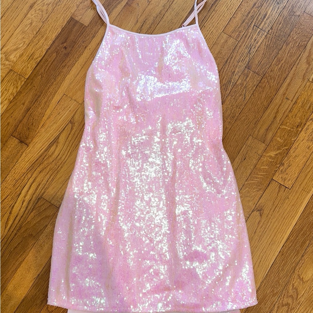 Maison Amory “The Sugar Mini dress” sequence dress
